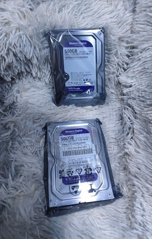 Wd Purple 500gb Security Camera Hard Disk Storage - main view