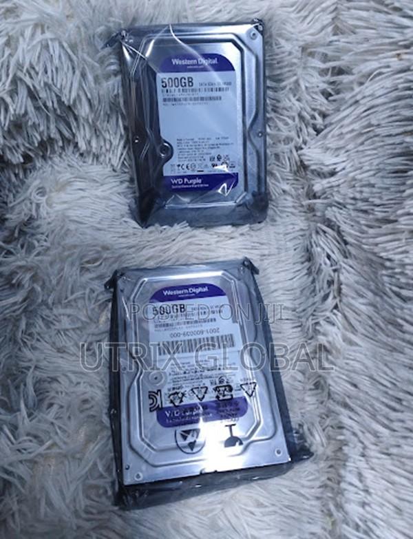 Wd Purple 500gb Hard Disk For Camera Security Systems