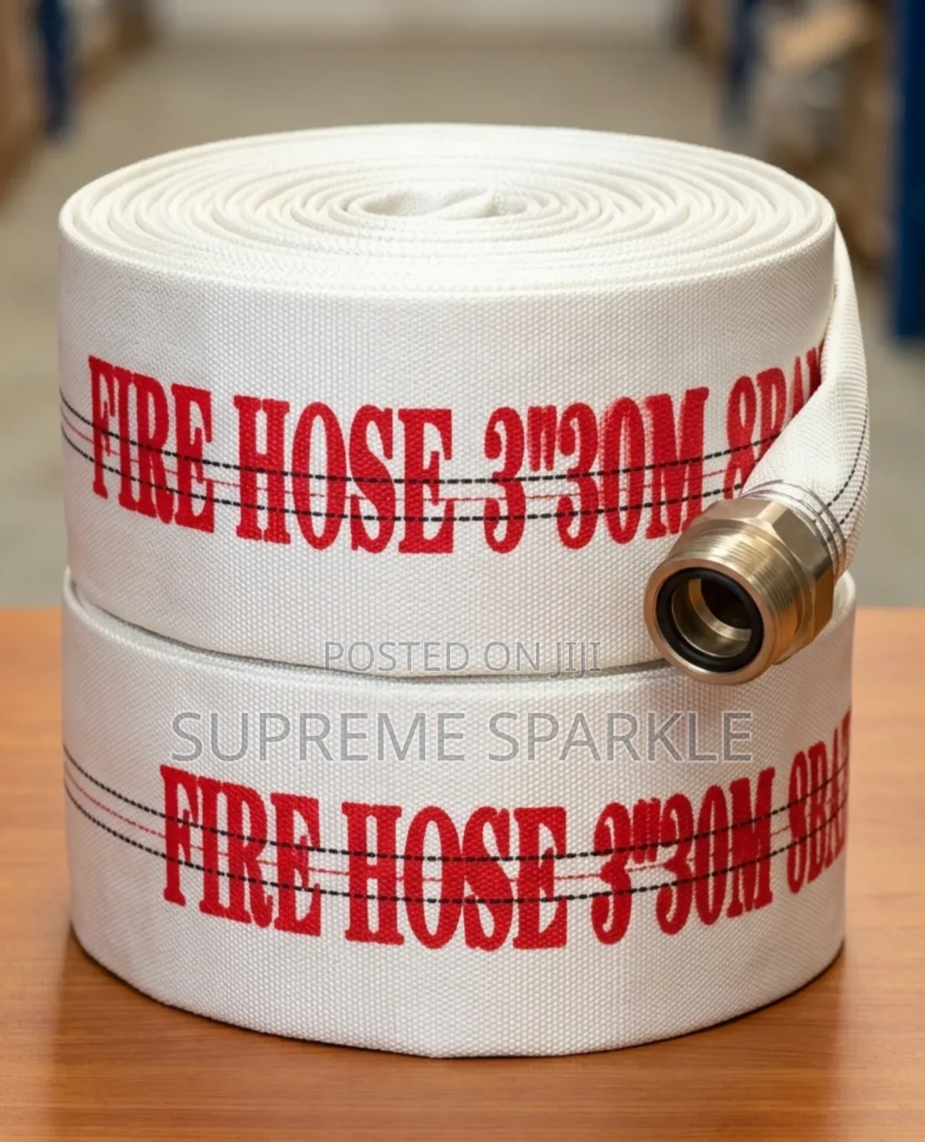 Canvas PVC Delivery Hose 3" by 30m