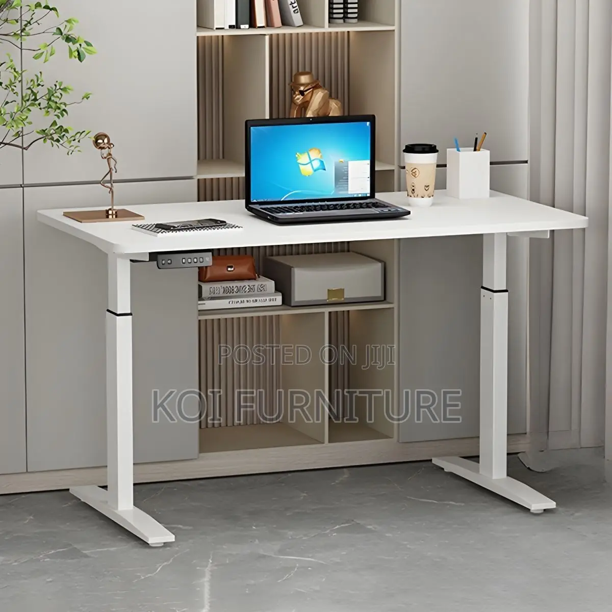 Office Desk; Electric Adjustable Home Office Desk