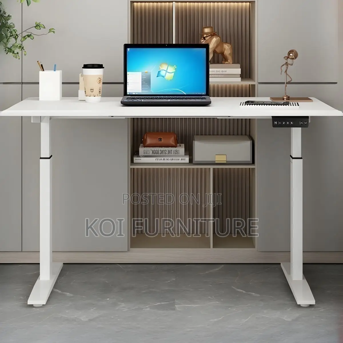 Office Desk; Electric Adjustable Home Office Desk