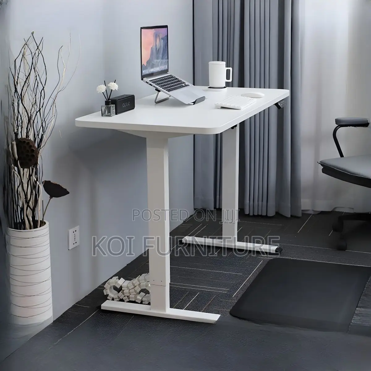 Office Desk; Electric Adjustable Home Office Desk