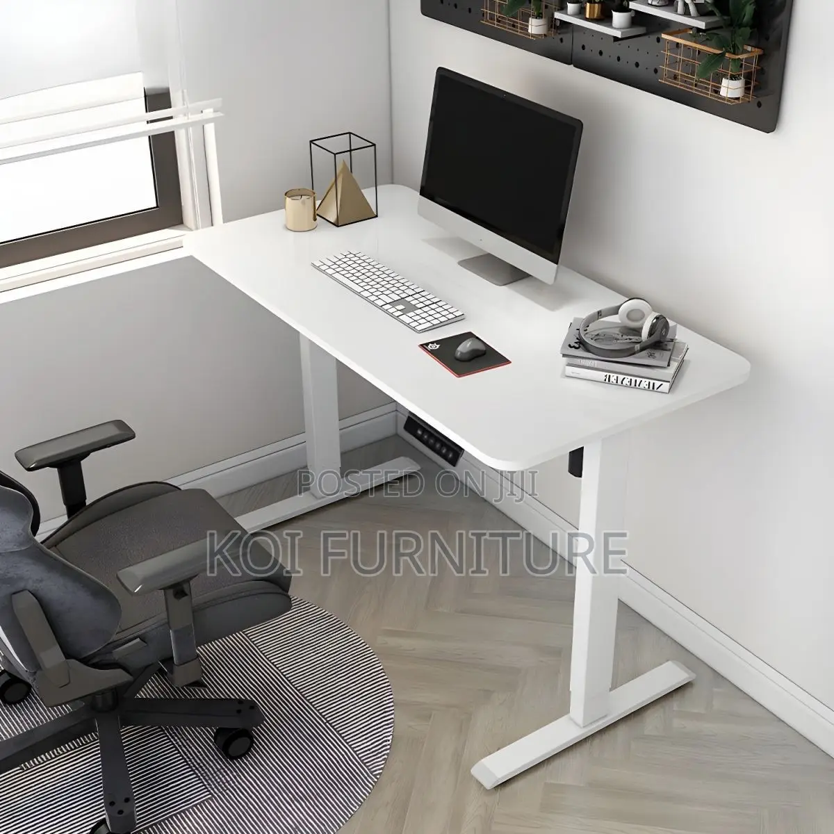 Office Desk; Electric Adjustable Home Office Desk