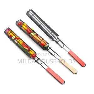Mesh Stainless Steel Outdoor Camping BBQ Grill