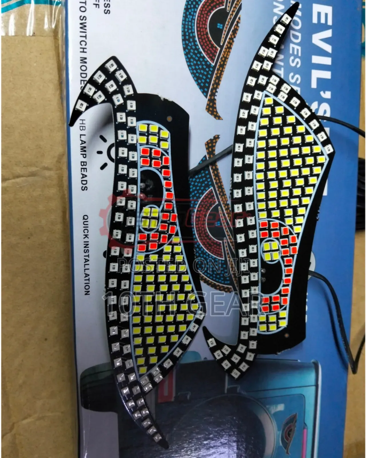 Led Matrix Panel. Devil's Eyes
