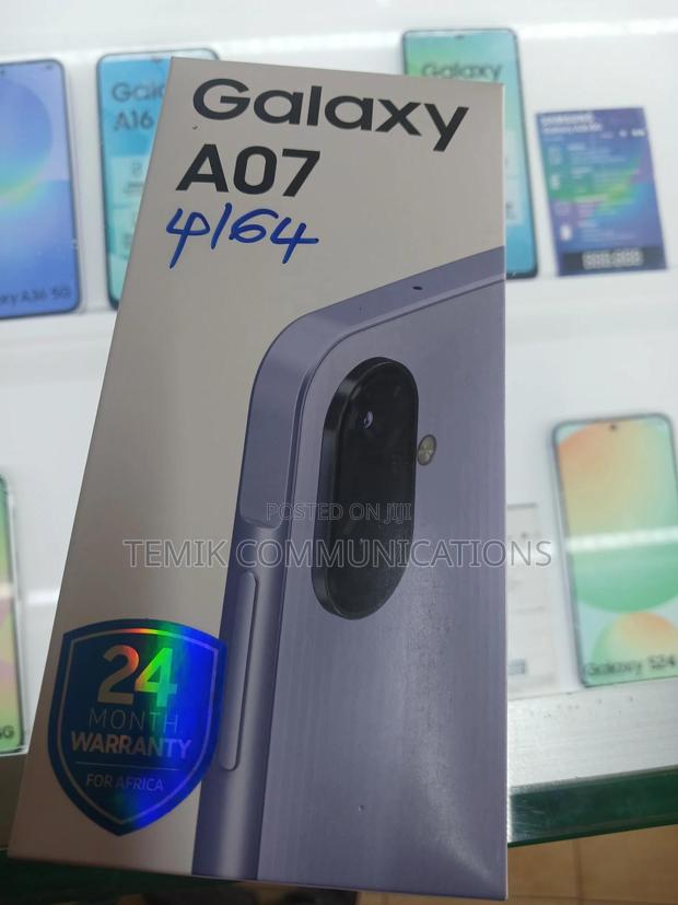 New Samsung Galaxy A07 128 GB Black