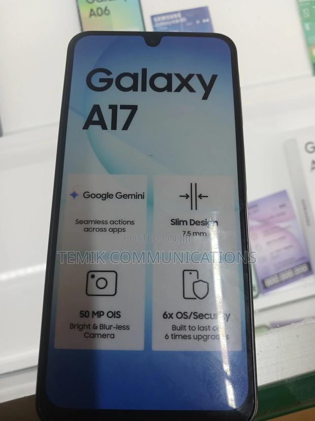 New Samsung Galaxy A17 128 GB Black - thumbnail 2