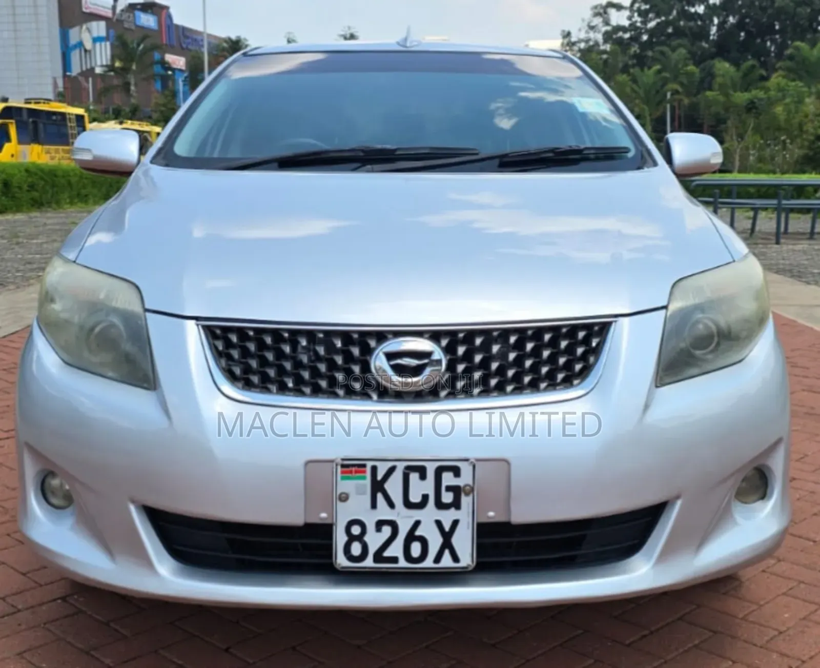 Toyota Corolla Fielder 2010 Silver