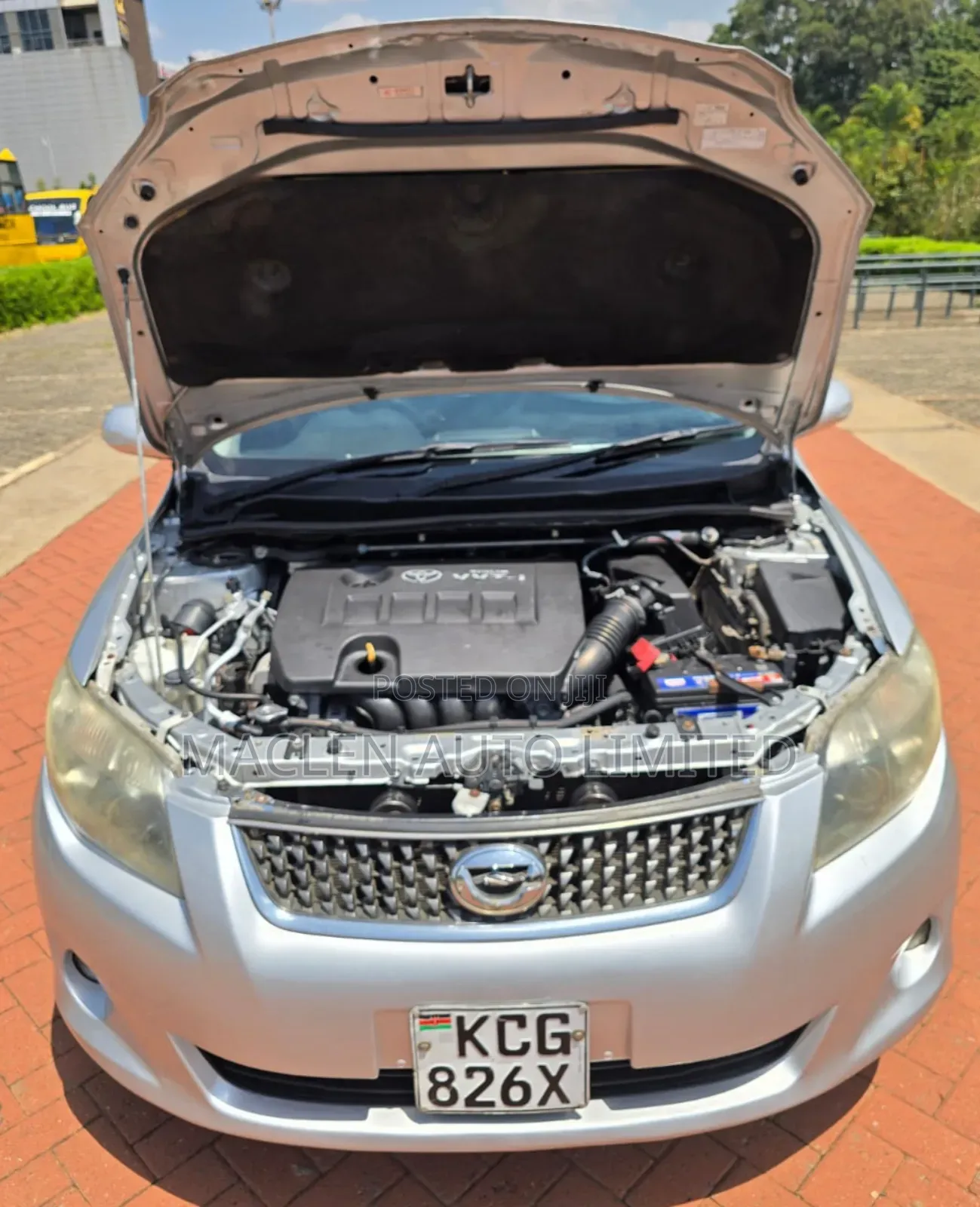 Toyota Corolla Fielder 2010 Silver