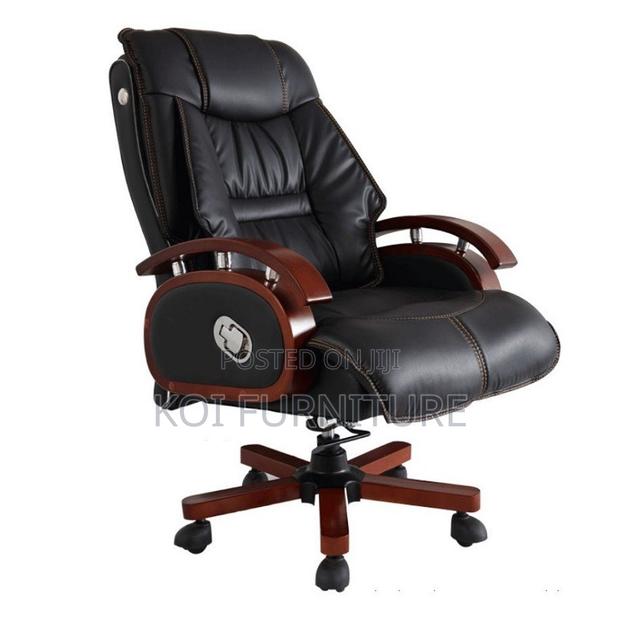 Office Chairs; Leather Executive Ceo Office Chairs - thumbnail 2