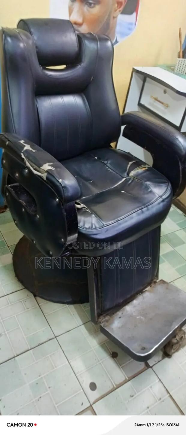 Clean Barbers Chair