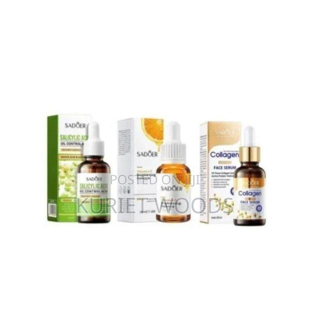 Face Serums 3- In -1 Vitamin C Brightening +Salicylic Acid +Collagen