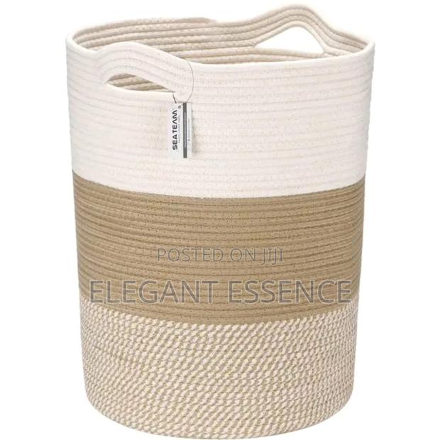 High Quality Cotton Rope Basket Size-38*50cm - main view