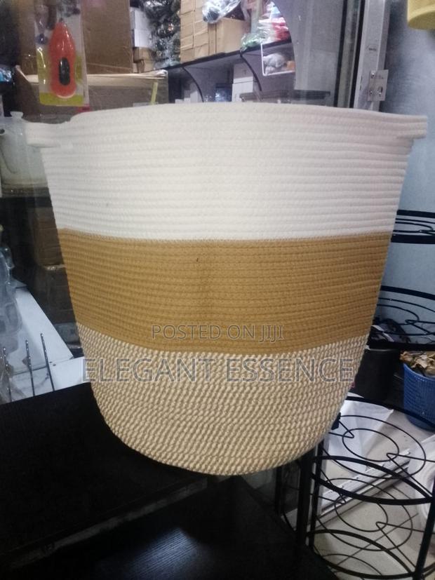 High Quality Cotton Rope Basket Size-38*50cm - thumbnail 2