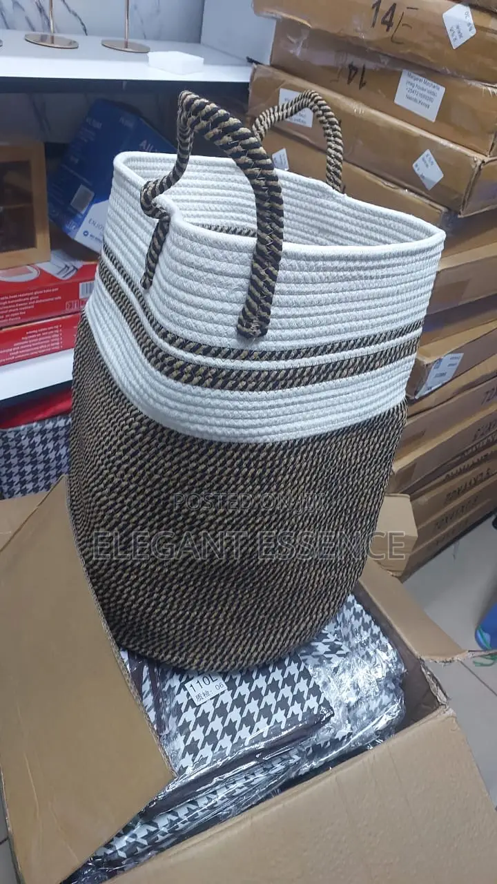 High Quality Cotton Rope Basket Size-38*50cm