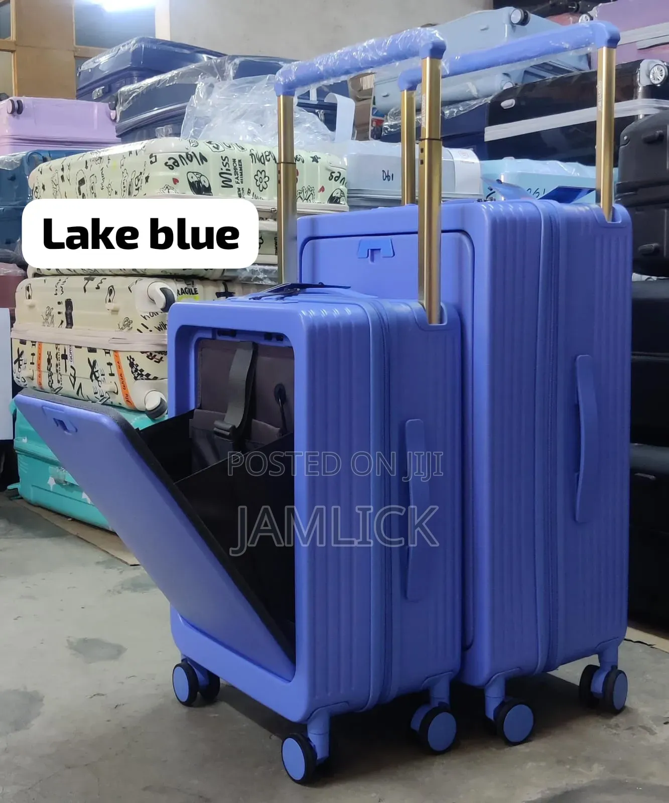 Lake Blue 2pcs Suitcase Set