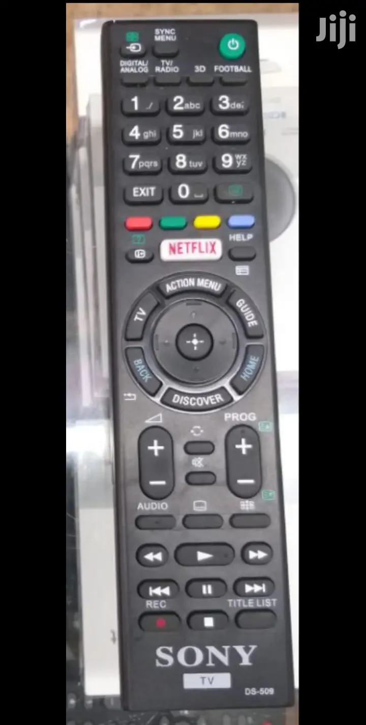 Nexflix Smart Sony Remote Control.