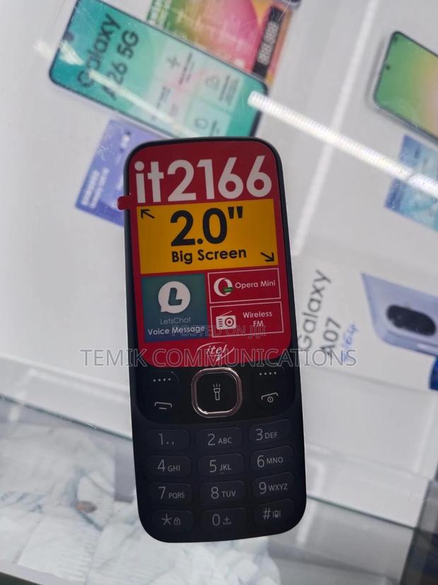 New Itel it2166 Black - thumbnail 2