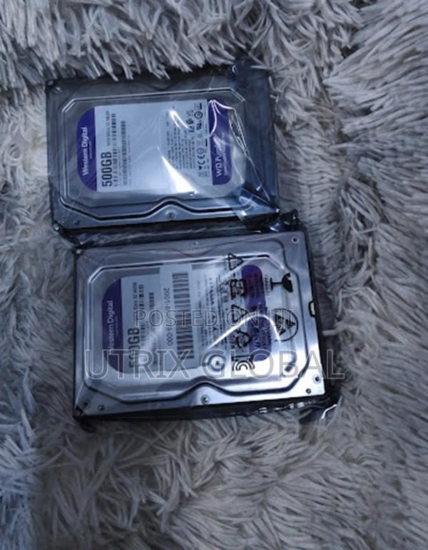 Wd 500gb Cctv Hard Disk For Security Monitoring