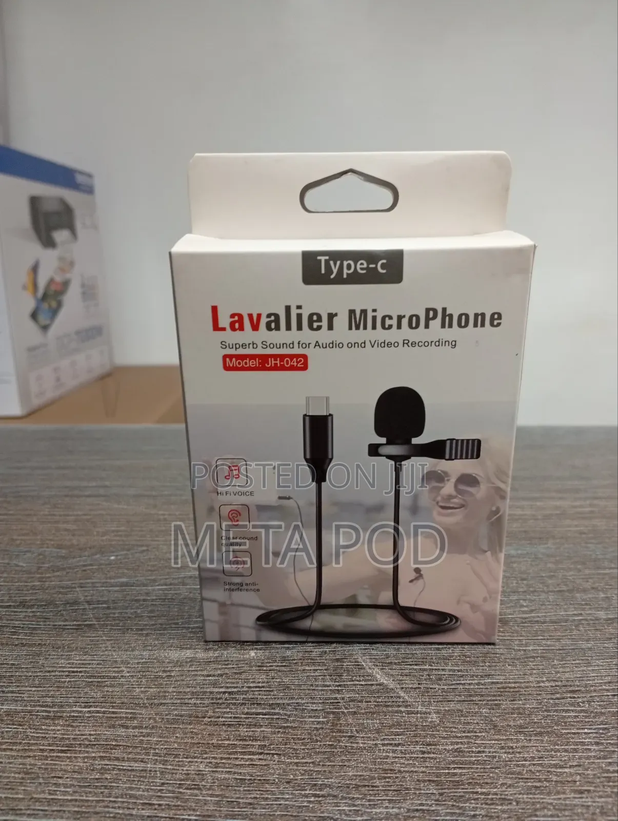 Lavalier Type C Wired Microphone Jh-042