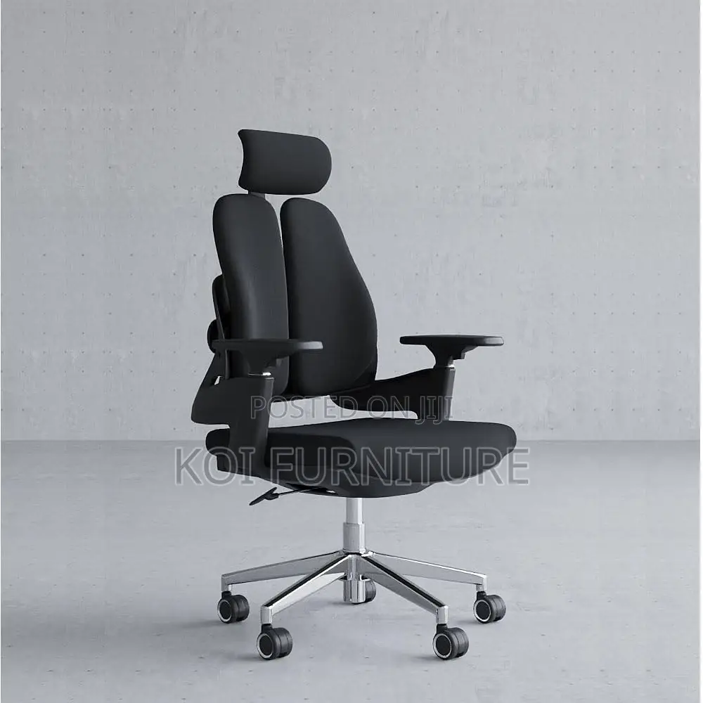 Office Chairs; Modern Orthopedic Chair With Dual Backrest