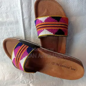 Maasai Crafted Sandals With Beads