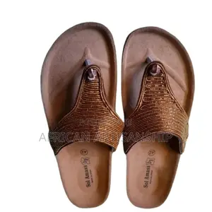 Maasai Crafted Sandals With Beads