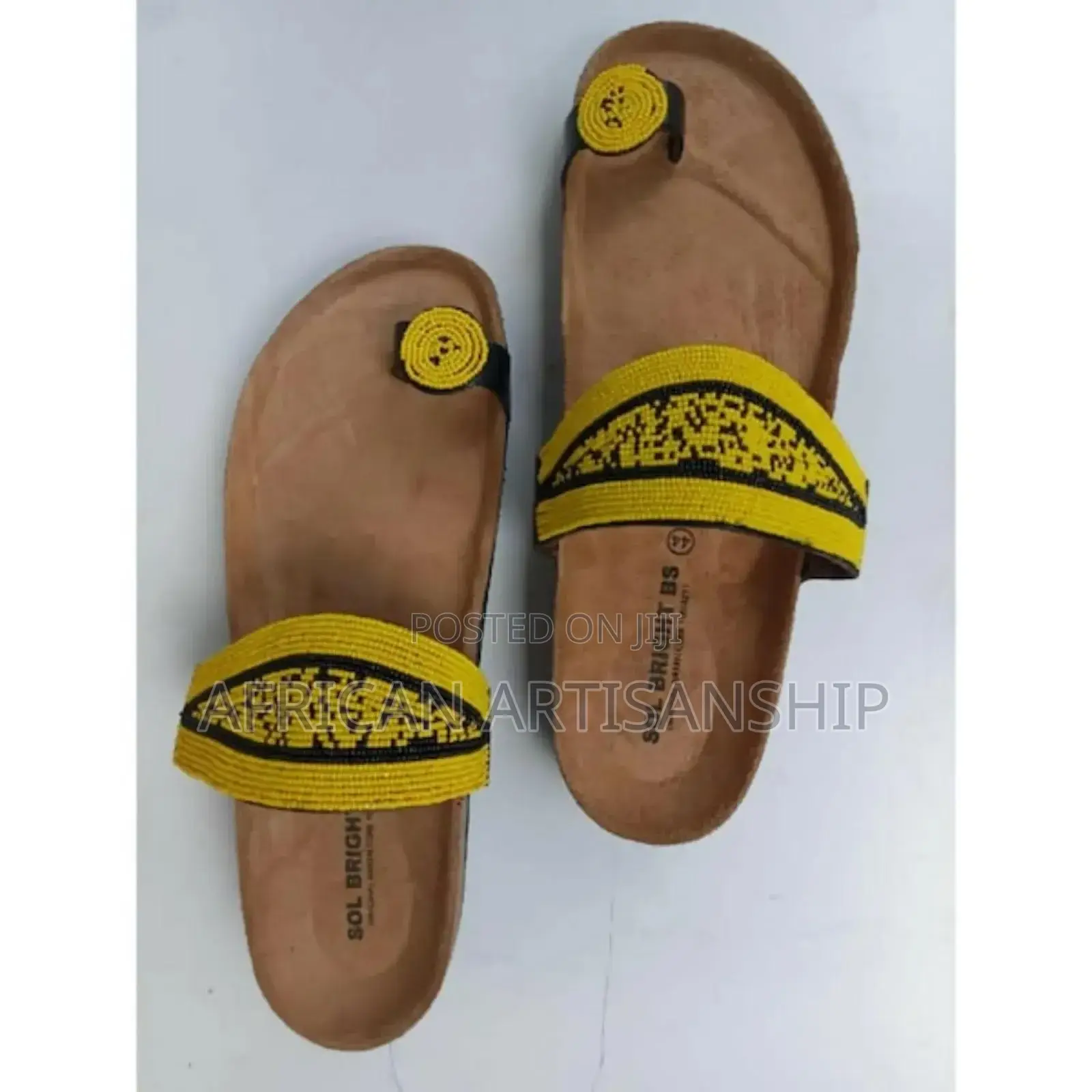 Maasai Crafted Sandals With Beads