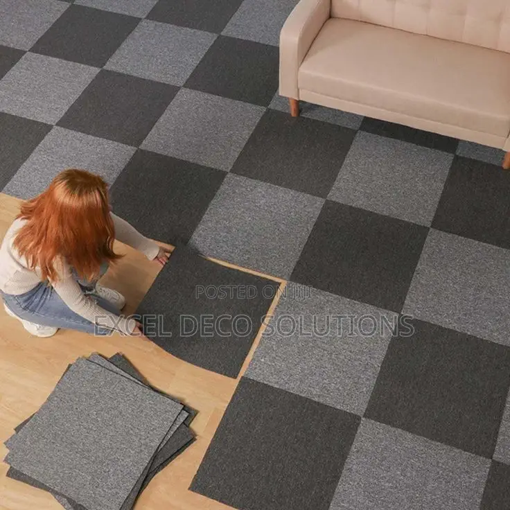 Corporate Grade Plain Carpet Tiles – Ideal for Offices Boardrooms