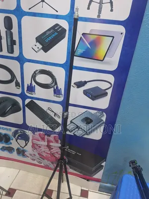 2mtrs Camera ,Ringlight, Phone, Projector Stand