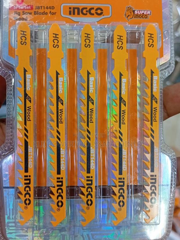 Ingco Wood Jigsaw Blade/ 5pcs Wood Jigsaw Blade - main view