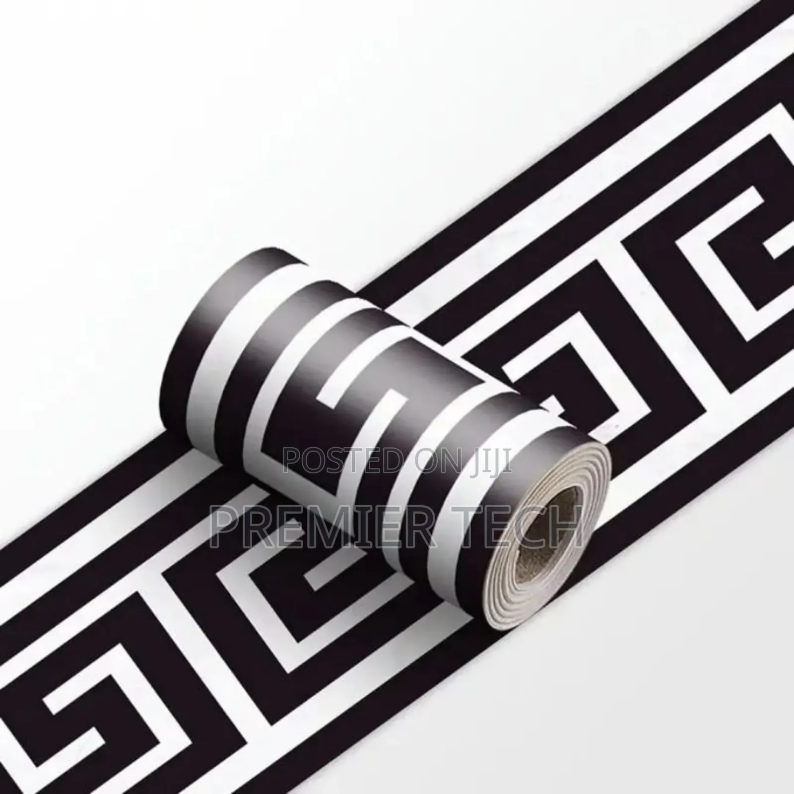 Self Adhesive PVC Stripped Skirting Trim Wall Decorative Border