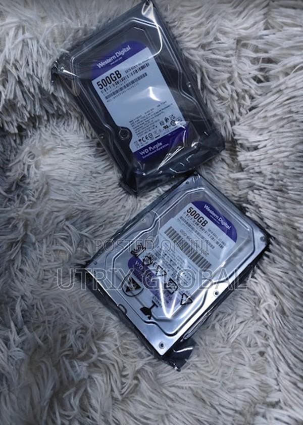 Wd 500gb Purple Cctv Hard Disk Long Life Recording - main view