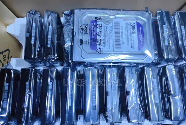 500gb Wd Hard Drive For Dvr Nvr Security Cameras