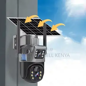 Easy Setup 12mp 4g PTZ Rotating Dual Lens Solar Security Camera