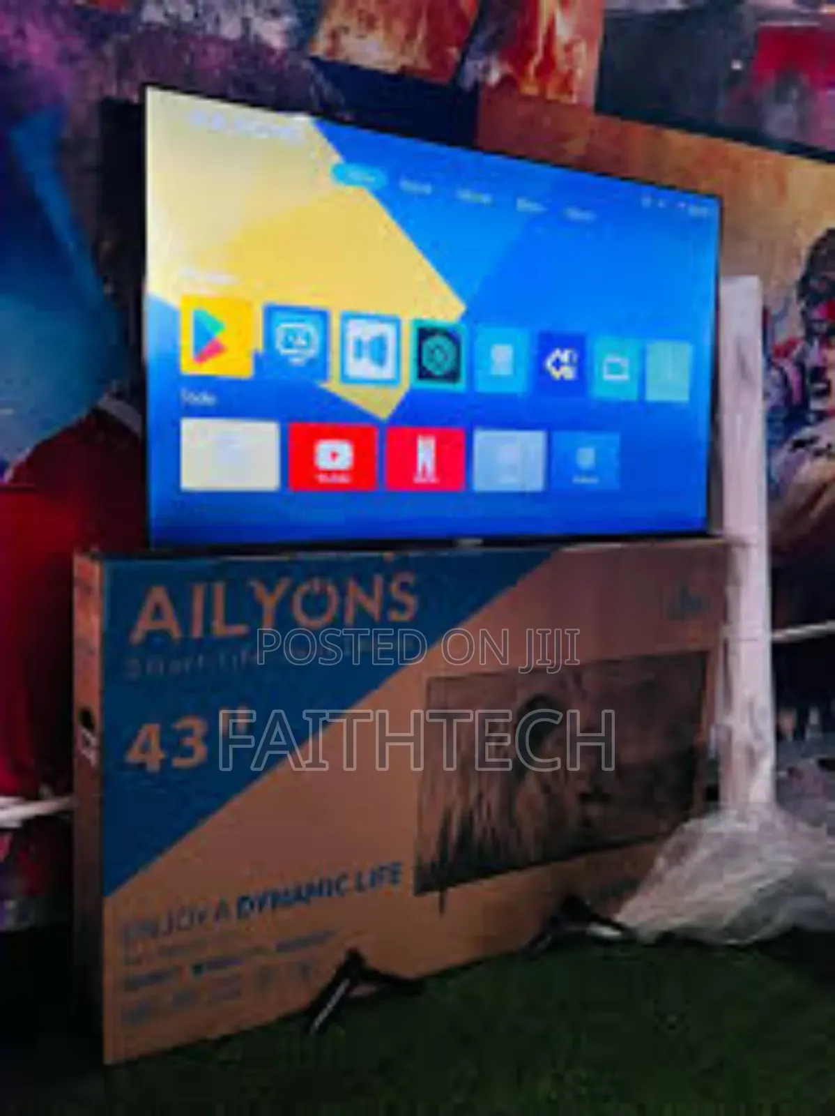 *Ailyons 43" Smart With Bluetooth