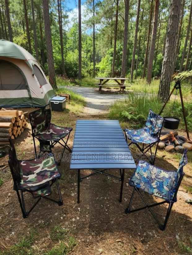 Camping Chair and Table Set - main view
