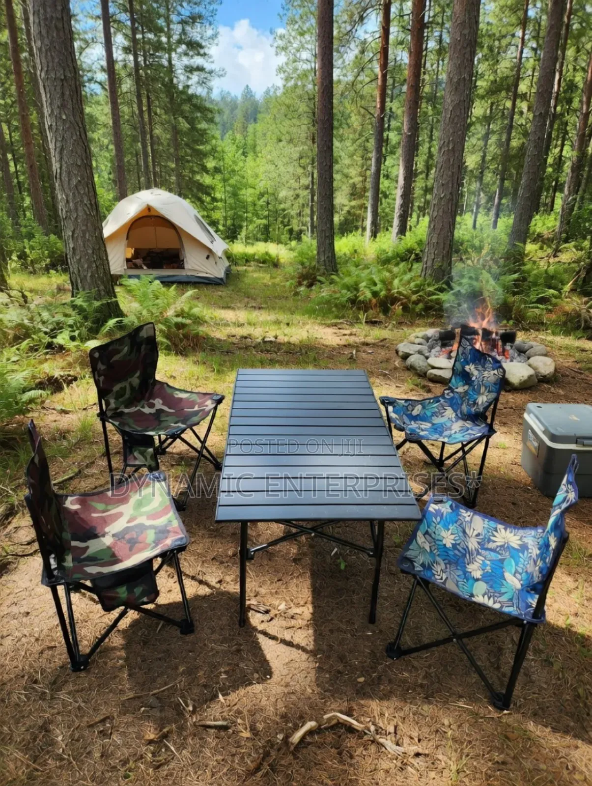 Camping Chair and Table Set
