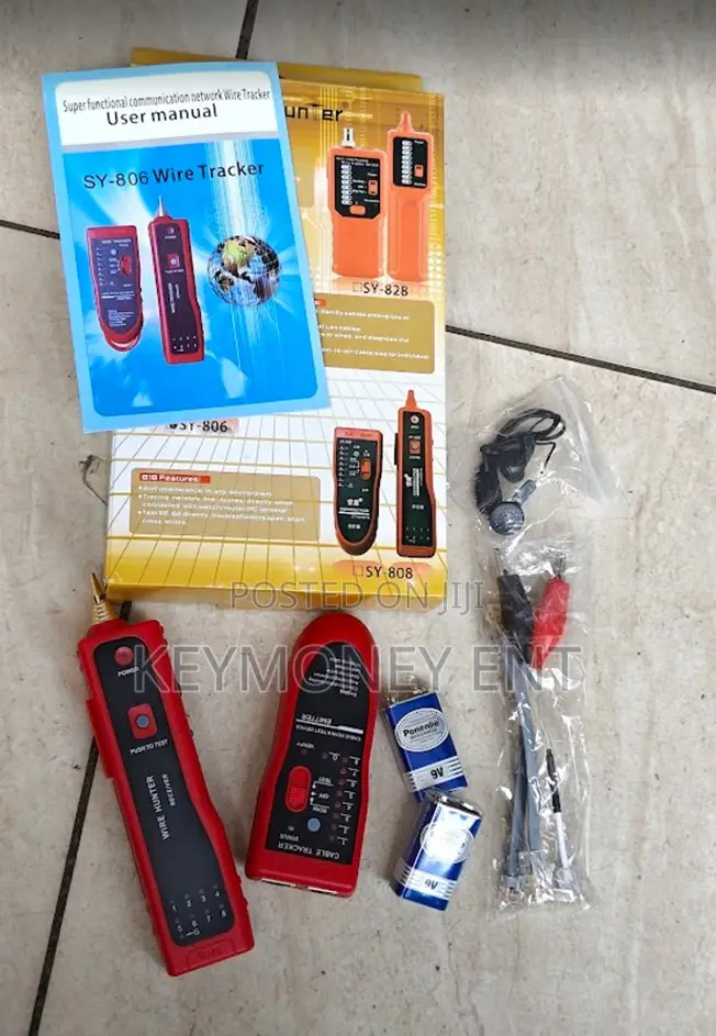 Rj11 / Rj45 Lan Network Cable Tester Detector Line Finder