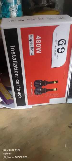 H4 G9 Led Bulb 480 Watts Superlight