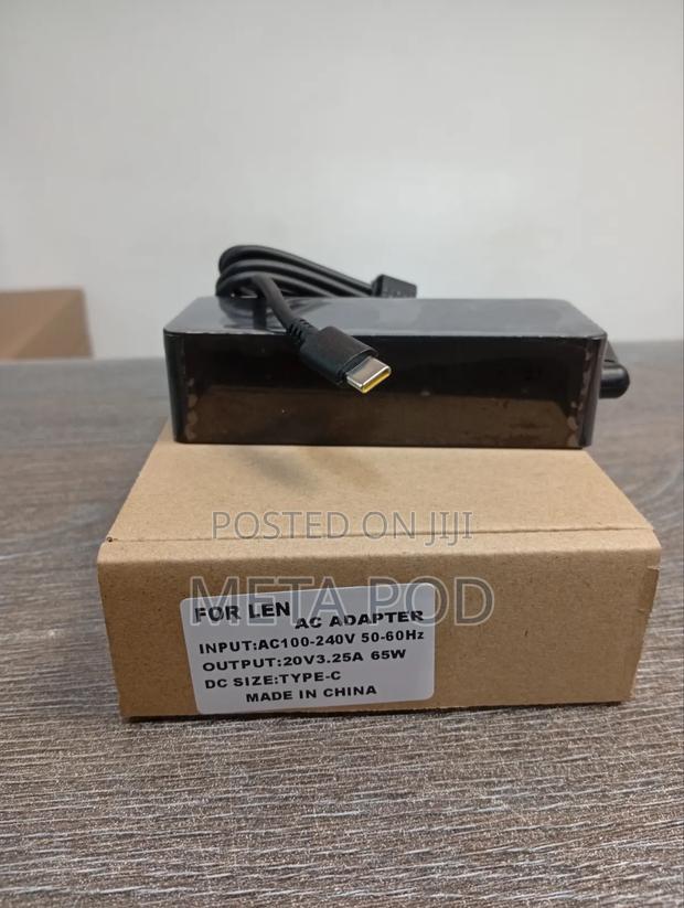 Lenovo 65w, 20v 3.25a Type C Ac Charger
