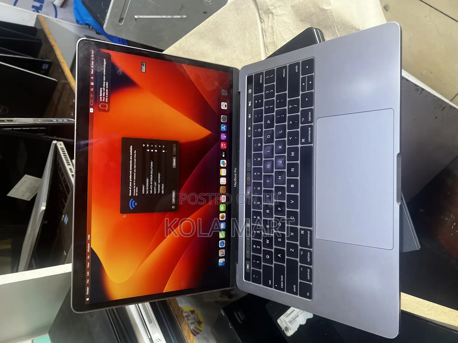 Laptop Apple MacBook Pro 2017 16GB Intel Core i7 SSD 256GB