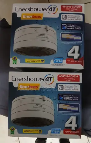 Ener Shower.Instant Shower Head. Enerbras Enershower