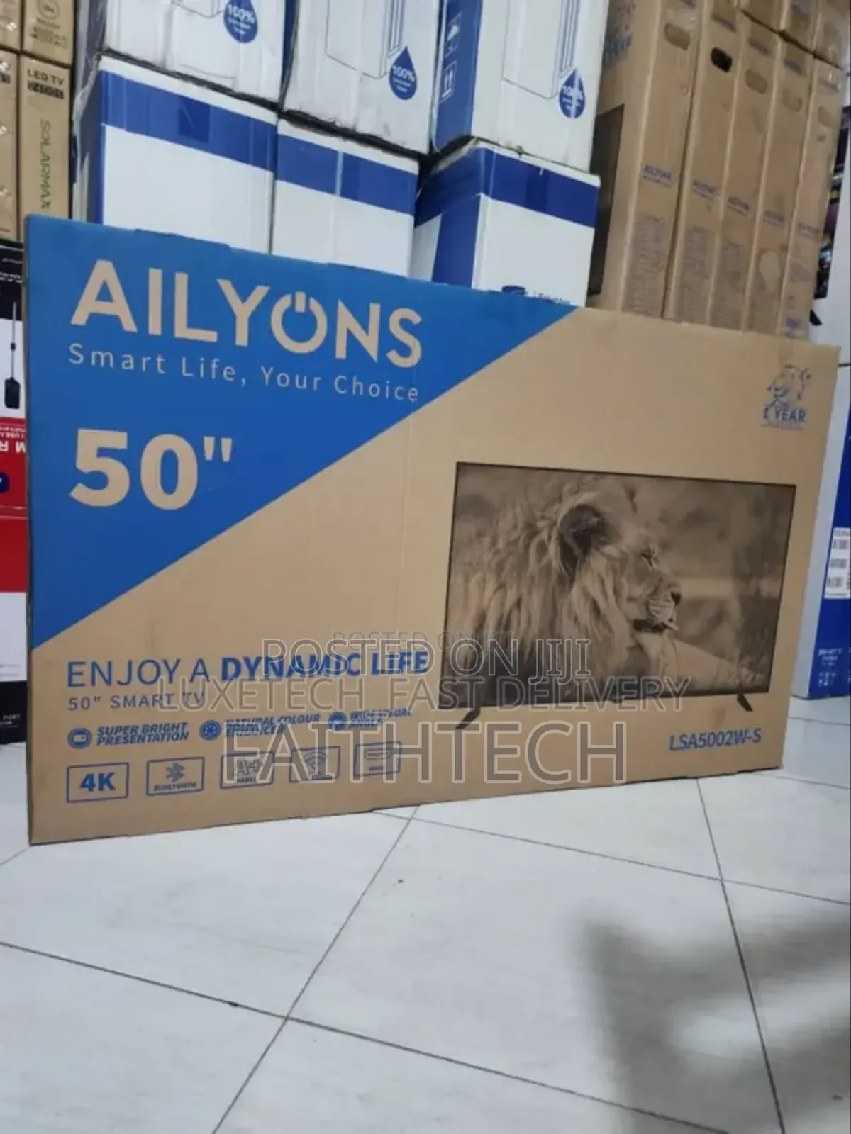 Ailyons 50inches Smart Tv