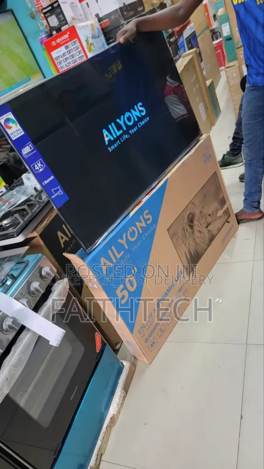 Ailyons 50inches Smart Tv