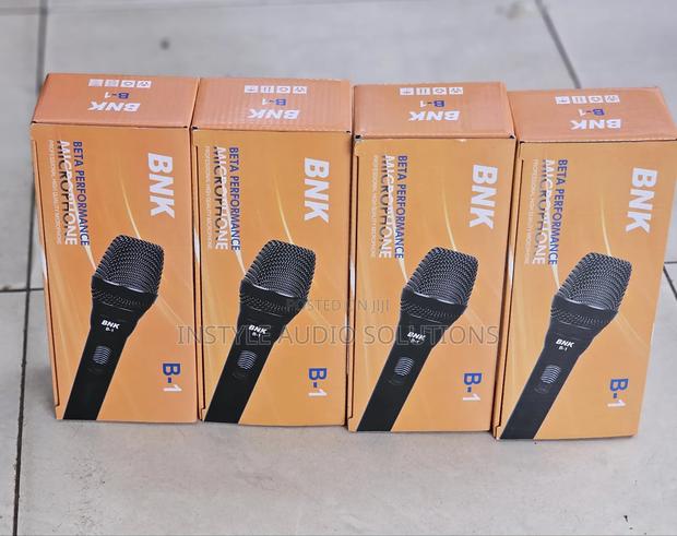 BNK B1 Dynamic Wired Microphone With 10 Meters Cable Pay on Delivery - thumbnail 3