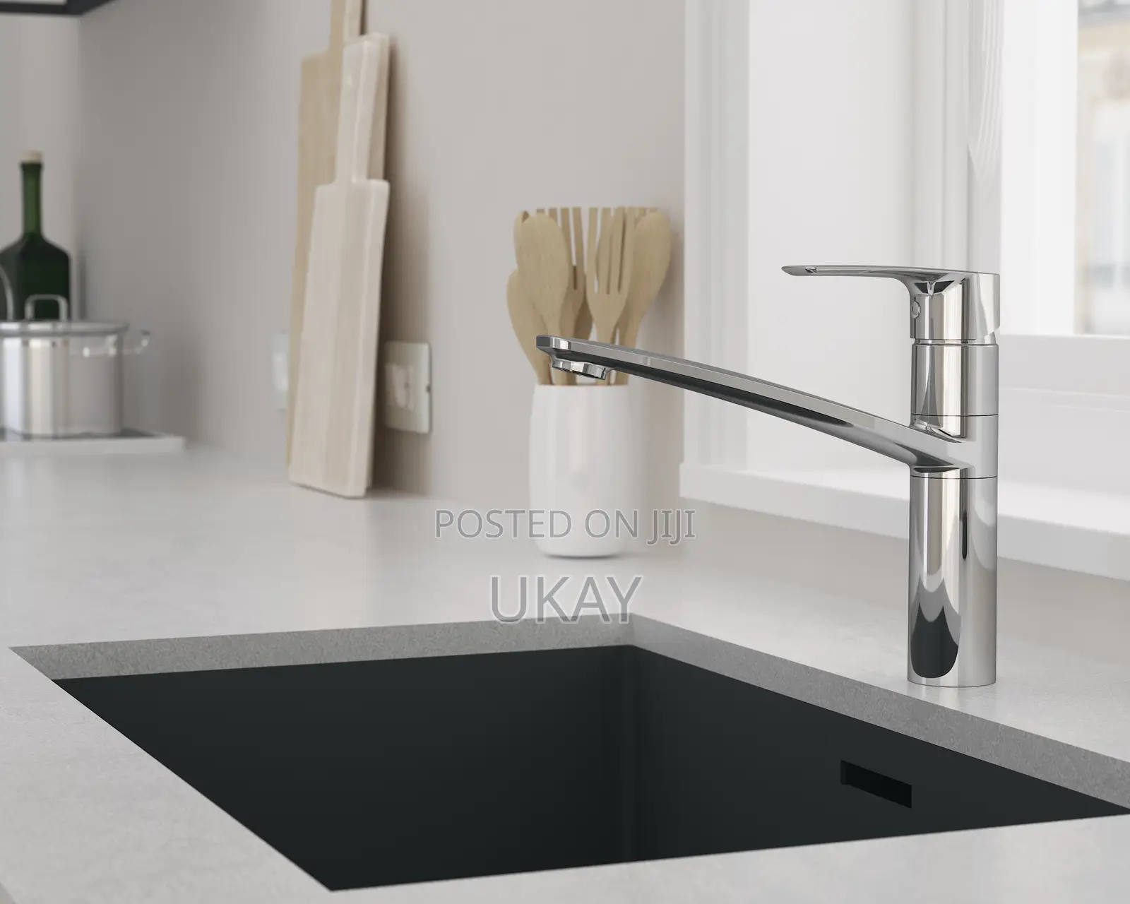 Single Lever Kitchen Mixer.
