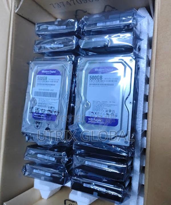 Wd Purple 500gb Security Camera Hard Disk Storage