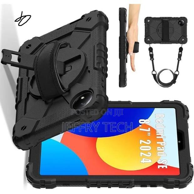 Kiople Armor Case for Xiaomi Redmi Pad Se 8.7 Case With Shoulder Strap - thumbnail 3