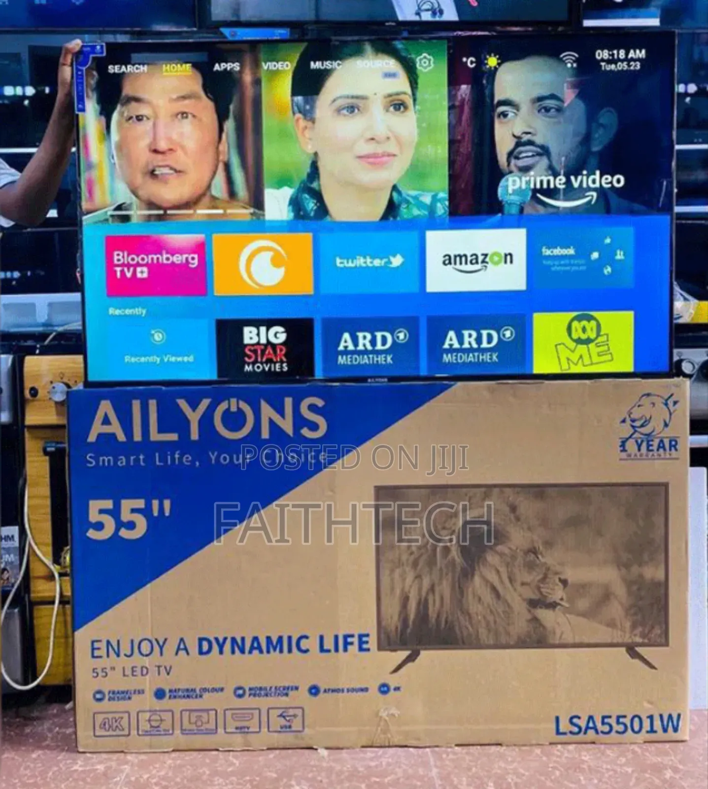 Ailyons 55inches Smart Android Tv